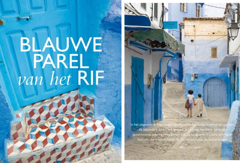 Chefchaouen, blauwe parel van het Rif