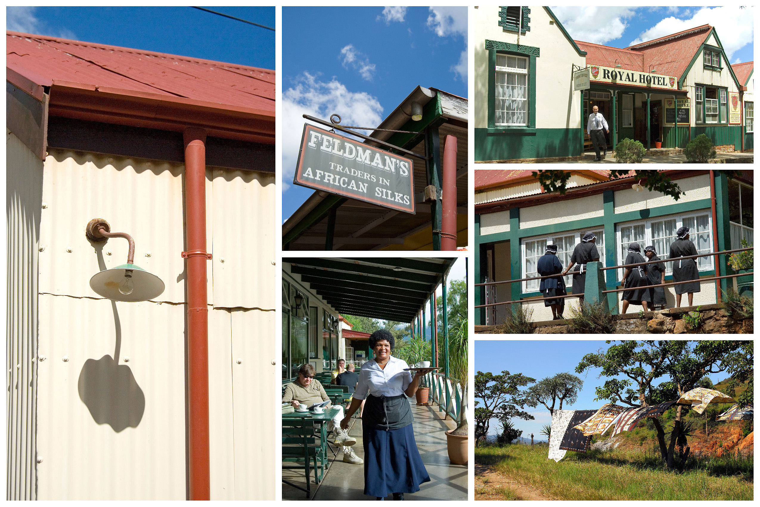 Mpumalanga, Pilgrims Rest, Graskop, The Royal Hotel, Blyde River Canyon, Pelgrims Rest, Goldrush in de Drakensbergen, Alec Patterson, Wheelbarrow, goudader, Zuid Afrika, South Africa, reizen, vakantie, zonvakantie, tekst Eric Govers, fotografie Liesbeth Govers - van der Wal, Santmedia, Om de West, santmedia.nl, Bourke's Luck Potholes, God's Window