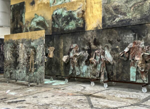 Anselm Kiefer, 'Sag mir wo die Blumen sind' (2024), installation view at studio, Croissy, France. Copyright: Anselm Kiefer. Photo: Nina Slavcheva