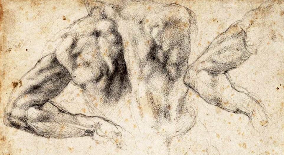Tentoonstelling 'De mannen van Michelangelo' in Teylers Museum Haarlem, tekeningen en werk van Michelangelo Buonarroti (1475-1564), www.santmedia.nl, Florence, Firenze, Rome, reizen, Noord-Holland